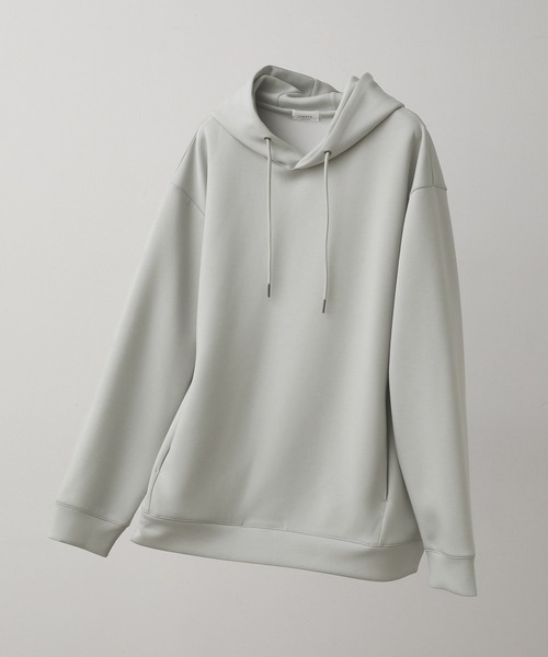 JUNRED（ジュンレッド）の「フライシルケットプルパーカー（パーカー・メンズ・ホワイト/チャコールグレー/キャメル/ピンク・M/L/LL）」の2枚目の写真