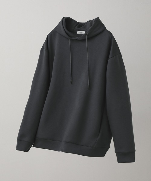 JUNRED（ジュンレッド）の「フライシルケットプルパーカー（パーカー・メンズ・ホワイト/チャコールグレー/キャメル/ピンク・M/L/LL）」の3枚目の写真