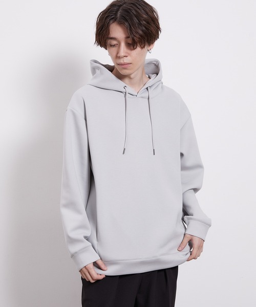 JUNRED（ジュンレッド）の「フライシルケットプルパーカー（パーカー・メンズ・ホワイト/チャコールグレー/キャメル/ピンク・M/L/LL）」の20枚目の写真