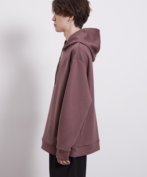 JUNRED（ジュンレッド）の「フライシルケットプルパーカー（パーカー・メンズ・ホワイト/チャコールグレー/キャメル/ピンク・M/L/LL）」の19枚目の写真