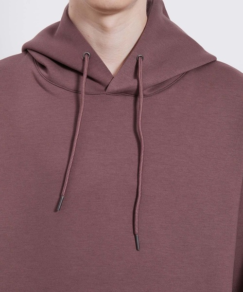 JUNRED（ジュンレッド）の「フライシルケットプルパーカー（パーカー・メンズ・ホワイト/チャコールグレー/キャメル/ピンク・M/L/LL）」の7枚目の写真