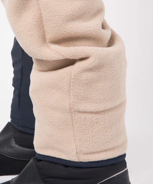 +phenix(プラスフェニックス)の「+phenix(プラスフェニックス)Bicolor Fleece Pants(その他パンツ・メンズ・ブラック/ベージュ・S/M/L/XL/XXL)」の4枚目の写真