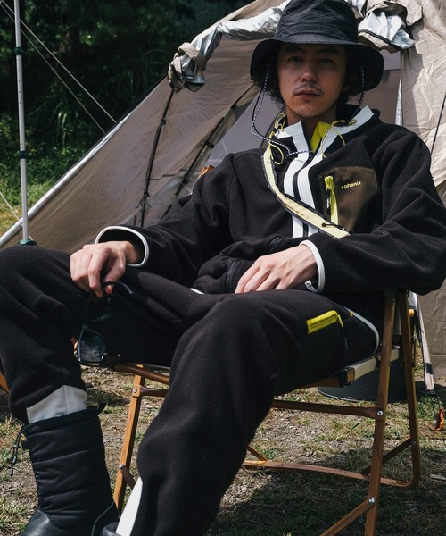 +phenix(プラスフェニックス)の「+phenix(プラスフェニックス)Bicolor Fleece Pants(その他パンツ・メンズ・ブラック/ベージュ・S/M/L/XL/XXL)」の18枚目の写真