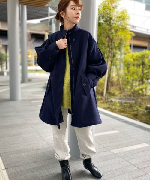 FREAK'S STORE（フリークスストア）の「HEAVYスウェットロゴパンツ（スウェットパンツ・レディース・グリーン/オフホワイト/ライトグレー/インディゴブルー・ﾌﾘ-）」の9枚目の写真