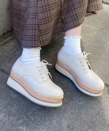 OLIVE des OLIVE | ダブルソールレースアップシューズ(その他シューズ)