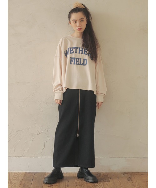 Green Parks(グリーンパークス)の「・souvenirvelle ロングコンバットブーツ**(ブーツ・レディース・ブラック・S/L/M)」の3枚目の写真