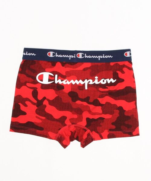 Champion（チャンピオン）の「【CHAMPION／チャンピオン】迷彩柄ボクサーブリーフ CM6-U205　吸汗速乾機能　ボクサーパンツ（ボクサーパンツ・メンズ・レッド/グレー・MEDIUM/LARGE/X-LARGE）」の3枚目の写真