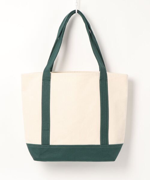 PARROTT CANVAS（パロットキャンバス）の「Barrier Island Shoulder Tote -MEDIUM-（トートバッグ・レディース・ブラウン系その他/グリーン/ネイビー・FREE）」の4枚目の写真