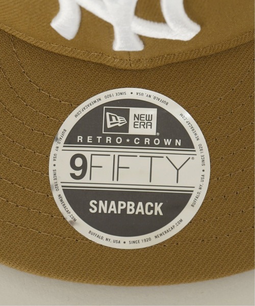 NEW ERA（ニューエラ）の「【NEWERA/ニューエラ】 Retro Crown 9FIFTY ヤンキース キャップ（キャップ・メンズ・モカ・FREE）」の7枚目の写真