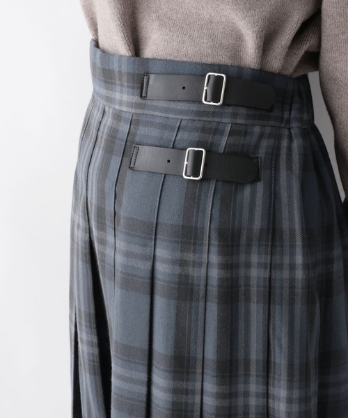 GLOBAL WORK（グローバルワーク）の「キルトチェックスカート/215897（スカート・レディース・ネイビー/グレー/ブラウン系その他6/ベージュ系その他3/ライトグレー・MEDIUM/LARGE）」の12枚目の写真