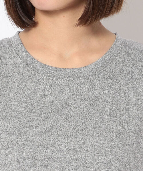 AVIREX（アヴィレックス）の「ニット＆メランジレイヤードワンピースドレス/ KNIT&MELANGE LAYERED ONEPIECE　DRESS（ワンピース・レディース・カーキ/アイボリー・FREE）」の21枚目の写真