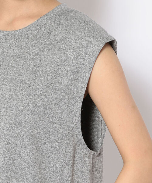 AVIREX（アヴィレックス）の「ニット＆メランジレイヤードワンピースドレス/ KNIT&MELANGE LAYERED ONEPIECE　DRESS（ワンピース・レディース・カーキ/アイボリー・FREE）」の22枚目の写真