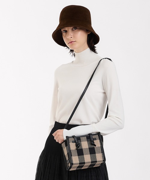 GIANNI CHIARINI(ジャンニ キアリーニ)の「GIANNI CHIARINI / "MISS MARCELLA" ショルダーストラップ付きハンドバッグ(トートバッグ・レディース・アーミー/ウィート・FREE)」の2枚目の写真