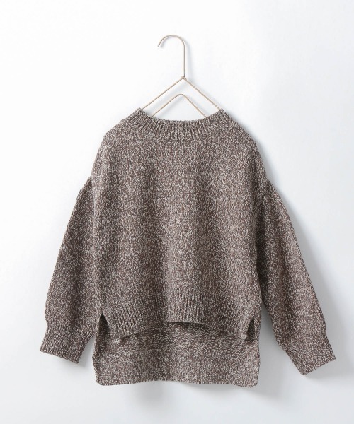 LOWRYS FARM（ローリーズファーム）の「ヨリモクチュニックニット　235686（ニット/セーター・キッズ・ブラウン/グレー/グリーン・110cm/120cm/130cm）」の13枚目の写真