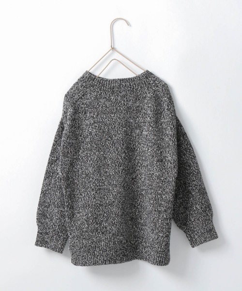 LOWRYS FARM（ローリーズファーム）の「ヨリモクチュニックニット　235686（ニット/セーター・キッズ・ブラウン/グレー/グリーン・110cm/120cm/130cm）」の7枚目の写真