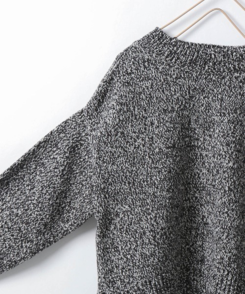 LOWRYS FARM（ローリーズファーム）の「ヨリモクチュニックニット　235686（ニット/セーター・キッズ・ブラウン/グレー/グリーン・110cm/120cm/130cm）」の6枚目の写真