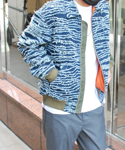 roarguns(ロアーガンズ)の「OPAL DENIM×NYLON MA-1(MA-1・メンズ・その他・2)」の7枚目の写真