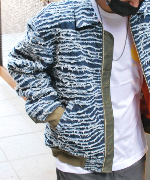 roarguns(ロアーガンズ)の「OPAL DENIM×NYLON MA-1(MA-1・メンズ・その他・2)」の11枚目の写真