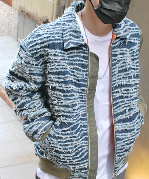 roarguns(ロアーガンズ)の「OPAL DENIM×NYLON MA-1(MA-1・メンズ・その他・2)」の12枚目の写真