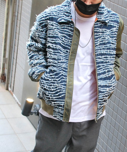 roarguns(ロアーガンズ)の「OPAL DENIM×NYLON MA-1(MA-1・メンズ・その他・2)」の13枚目の写真
