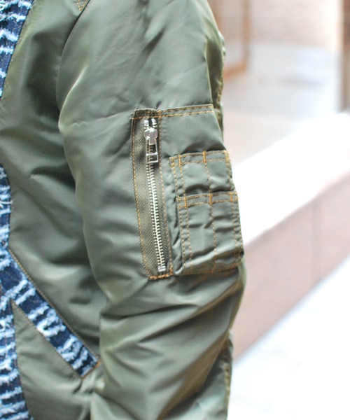 roarguns(ロアーガンズ)の「OPAL DENIM×NYLON MA-1(MA-1・メンズ・その他・2)」の18枚目の写真
