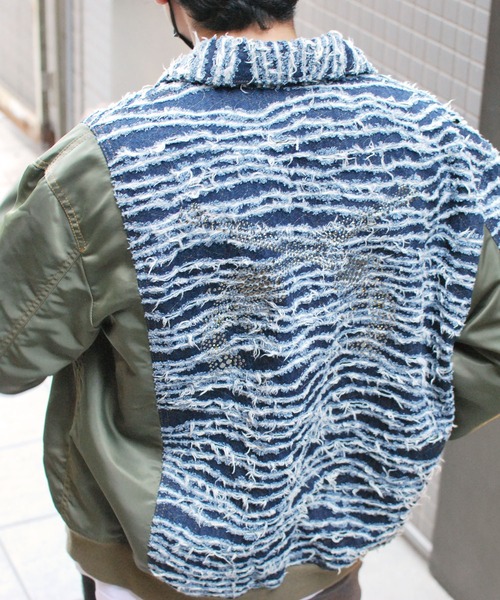 roarguns(ロアーガンズ)の「OPAL DENIM×NYLON MA-1(MA-1・メンズ・その他・2)」の20枚目の写真