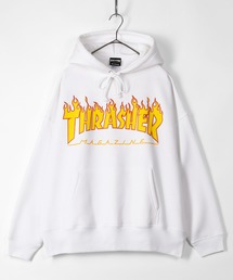 THRASHER（スラッシャー）の「【THRASHER/スラッシャー】FLAME LOGO HOODIE/ファイヤーパターン ブランドロゴ プルパーカー（パーカー）」