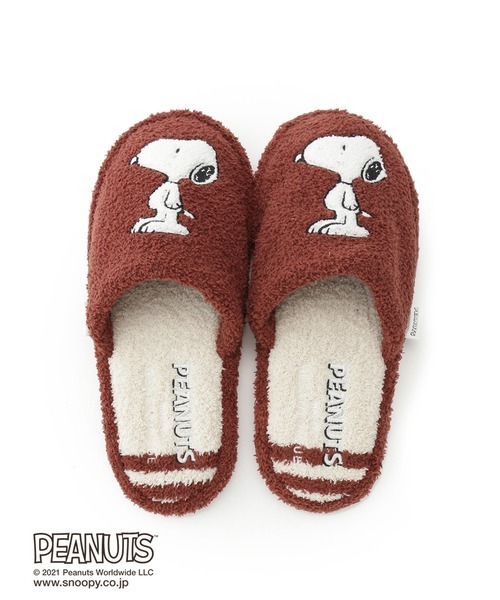 【HOMME】【PEANUTS】オムカレッジルームシューズ 【HOMME】【PEANUTS】オムカレッジルームシューズ