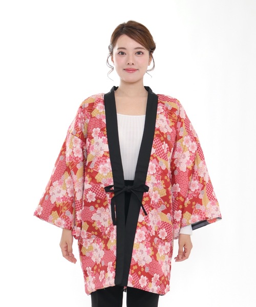 KYOETSU(キョウエツ)の「リバーシブルはんてんレディース(その他アウター・レディース・ブラック系その他/パープル系その他/レッド系その他/パープル系その他2/パープル系その他3・M/L)」の10枚目の写真
