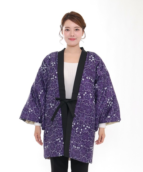 KYOETSU(キョウエツ)の「リバーシブルはんてんレディース(その他アウター・レディース・ブラック系その他/パープル系その他/レッド系その他/パープル系その他2/パープル系その他3・M/L)」の17枚目の写真