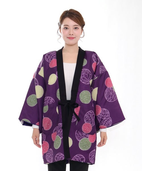 KYOETSU(キョウエツ)の「リバーシブルはんてんレディース(その他アウター・レディース・ブラック系その他/パープル系その他/レッド系その他/パープル系その他2/パープル系その他3・M/L)」の20枚目の写真