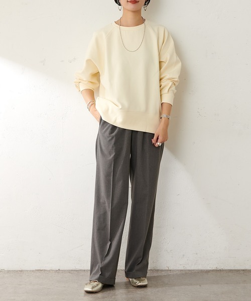 SHENERY(シーナリー)の「ダンボールスウェットプルオーバー(スウェット・レディース・ネイビー/オレンジ/アイボリー・FREE)」の17枚目の写真