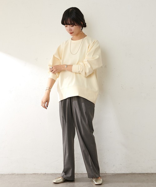 SHENERY(シーナリー)の「ダンボールスウェットプルオーバー(スウェット・レディース・ネイビー/オレンジ/アイボリー・FREE)」の22枚目の写真