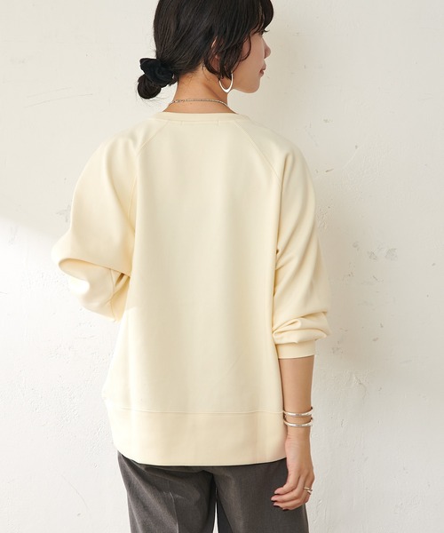 SHENERY(シーナリー)の「ダンボールスウェットプルオーバー(スウェット・レディース・ネイビー/オレンジ/アイボリー・FREE)」の16枚目の写真