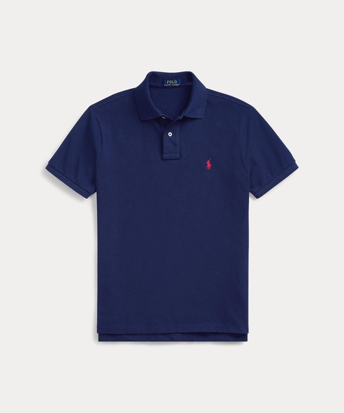 POLO RALPH LAUREN（ポロ ラルフ ローレン）の「クラシック フィット メッシュ ポロ シャツ（ポロシャツ・メンズ・ブルー・XL/XS/XXL/S/M/L）」の6枚目の写真