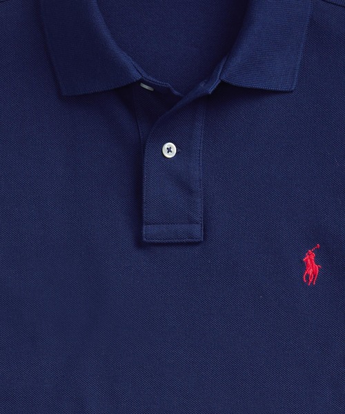 POLO RALPH LAUREN（ポロ ラルフ ローレン）の「クラシック フィット メッシュ ポロ シャツ（ポロシャツ・メンズ・ブルー・XL/XS/XXL/S/M/L）」の2枚目の写真