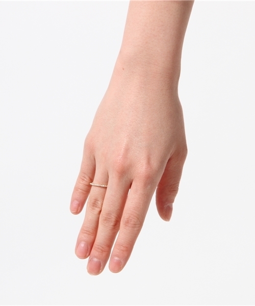 agete（アガット）の「K18リング（10133111036）（リング・レディース・ゴールド・#9/#11）」の4枚目の写真