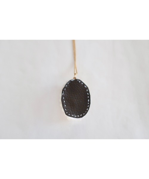 tone(トーン)の「【hazeleyes】2点セット/オーバルパールの刺繍リング&ペンダント【hazeleyes-ヘーゼルアイズ】(MA)(リング・レディース・パープル/ブラウン/ピンク・FREE)」の6枚目の写真