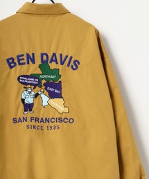 BEN DAVIS/ベンデイビス ビッグシルエット バックプリント スーベニア 刺繍 ワークジャケット
