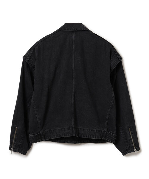 VAPORIZE ブラックライダースジャケット L VAPORIZE（ヴェイパライズ）の「VAPORIZE / Denim Riders Jacket