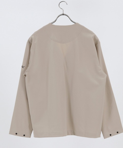 CALL&RESPONSE（コールアンドレスポンス）の「mj8343-マキシマムストレッチ-ノーカラーブルゾン（ブルゾン・メンズ・ブラック/ベージュ・5/2/4）」の18枚目の写真