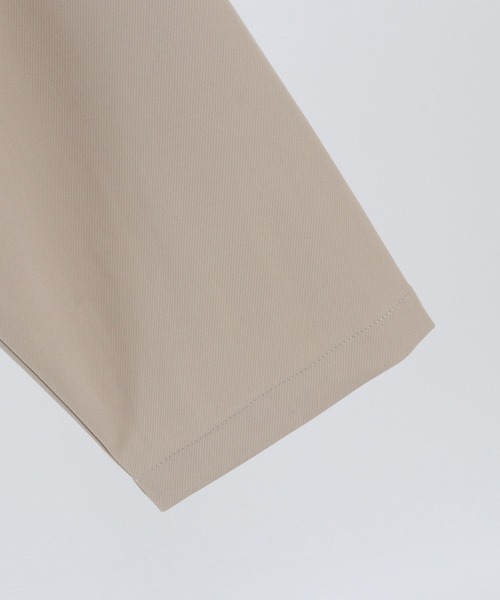 CALL&RESPONSE（コールアンドレスポンス）の「mj8343-マキシマムストレッチ-ノーカラーブルゾン（ブルゾン・メンズ・ブラック/ベージュ・5/2/4）」の20枚目の写真