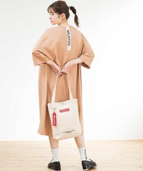 ミルクフェド ワンピース BIG LOGO DRESS MILKFED ミルクフェド ワンピース BIG LOGO DRESS MILKFED レディース