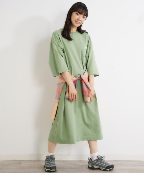 ミルクフェド 刺繍ロングワンピースファッション 通販