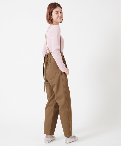 U by SPICK&SPAN（ユーバイスピックアンドスパン）の「サスペンダーカーゴパンツ◆（カーゴパンツ・レディース・キャメル・38/36/34）」の8枚目の写真