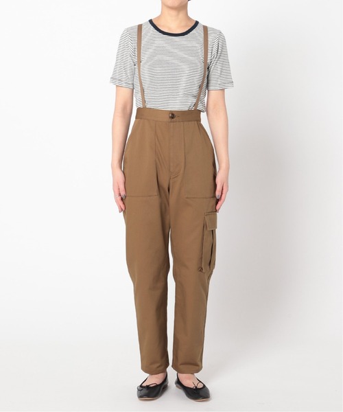U by SPICK&SPAN（ユーバイスピックアンドスパン）の「サスペンダーカーゴパンツ◆（カーゴパンツ・レディース・キャメル・38/36/34）」の10枚目の写真