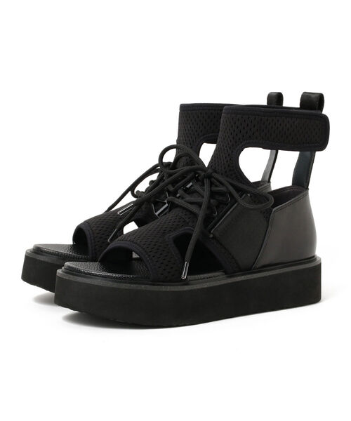 Ray BEAMS（レイビームス）の「UNITED NUDE / Nomad Lo（サンダル・レディース・ブラック・38/39/36/37）」の8枚目の写真