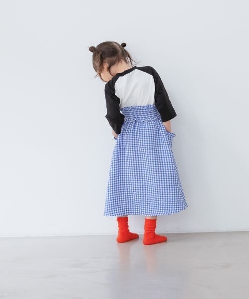 LOWRYS FARM（ローリーズファーム）の「ラグランプリントＴシャツ　265633（Tシャツ/カットソー・キッズ・ブラック/レッド/ブルー・110cm/120cm/130cm/140cm/150cm）」の19枚目の写真