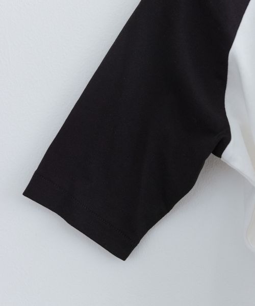 LOWRYS FARM（ローリーズファーム）の「ラグランプリントＴシャツ　265633（Tシャツ/カットソー・キッズ・ブラック/レッド/ブルー・110cm/120cm/130cm/140cm/150cm）」の8枚目の写真