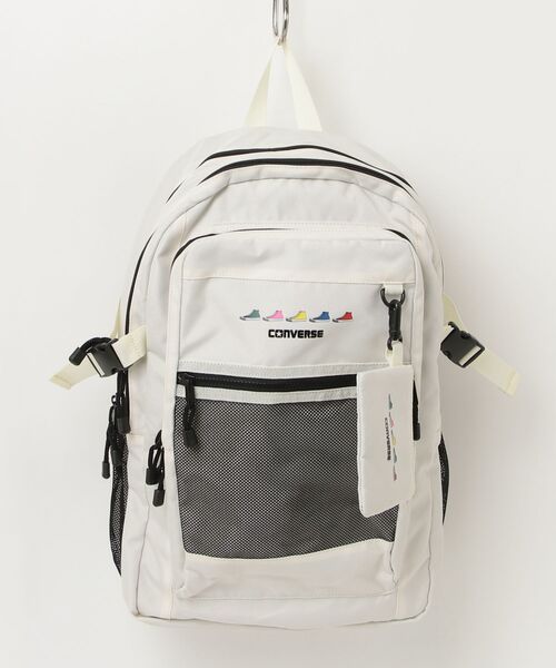 CONVERSE(コンバース)の「【CONVERSE/コンバース】SNEAKERS PRINT BACK PACK/プリントバックパック(バックパック/リュック・メンズ・ブラック/ホワイト/ベージュ/ブラック系その他/ホワイト系その他/ベージュ系その他/オフホワイト/グレー/ラベンダー・FREE)」の1枚目の写真